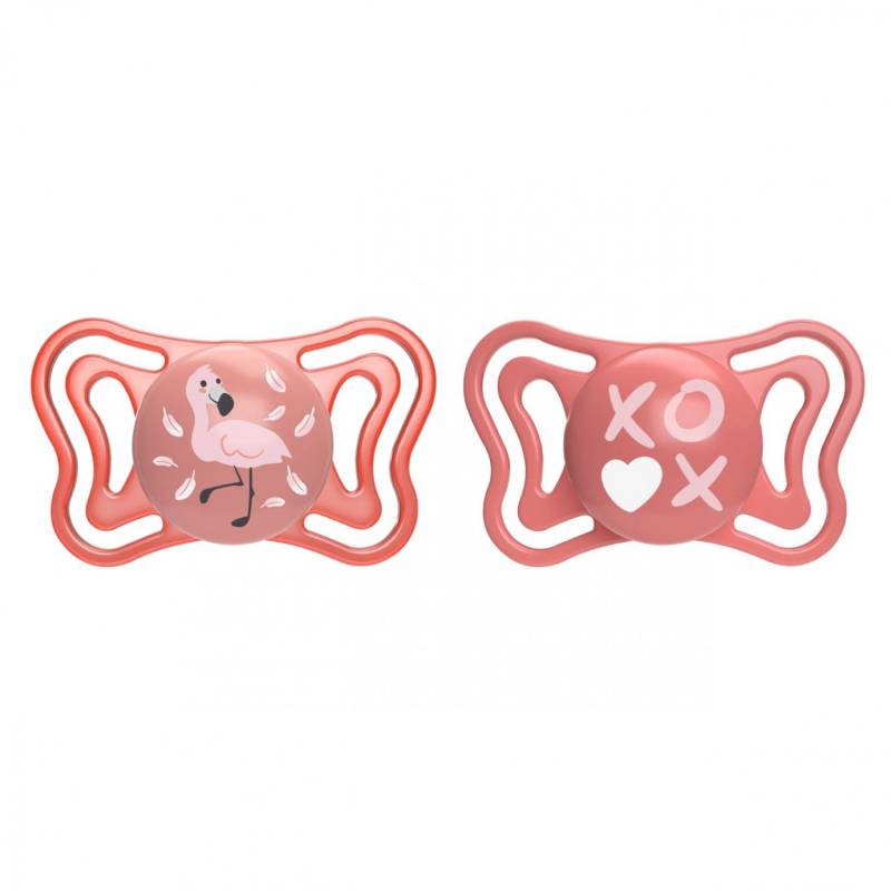 Chicco Physio Forma Leichter Silikon Schnuller Pink Transparent 6-16 m Chicco Physio Forma Leichter Silikon Schnuller Pink Transparent 6-16 m von CHICCO