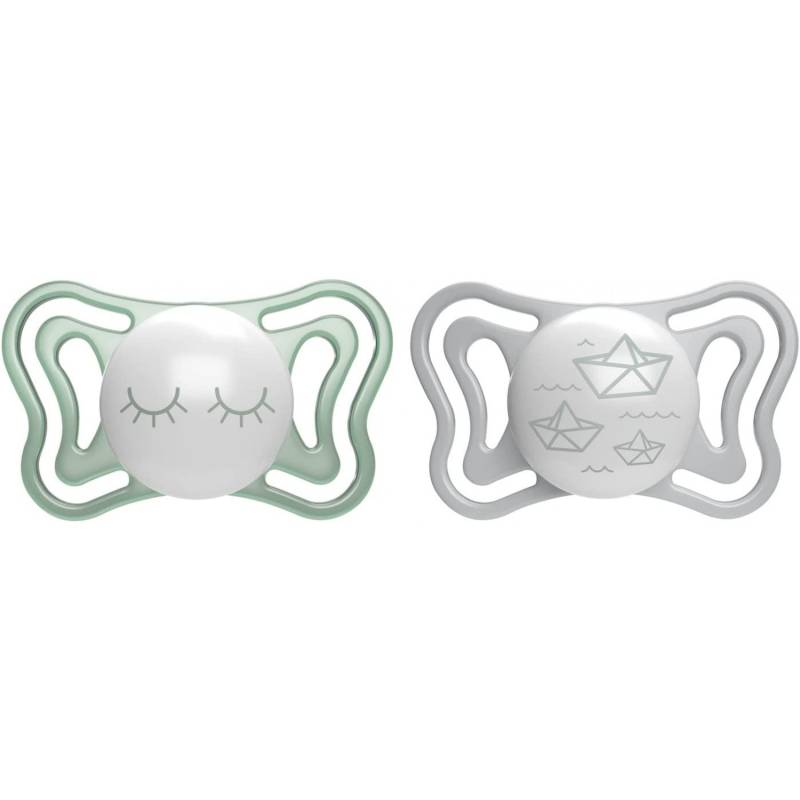 Chicco Physio Forma Light Glow Silikon Schnuller Blau Curly 16-36 m Chicco Physio Forma Light Glow Silikon Schnuller Blau Curly 16-36 m von CHICCO