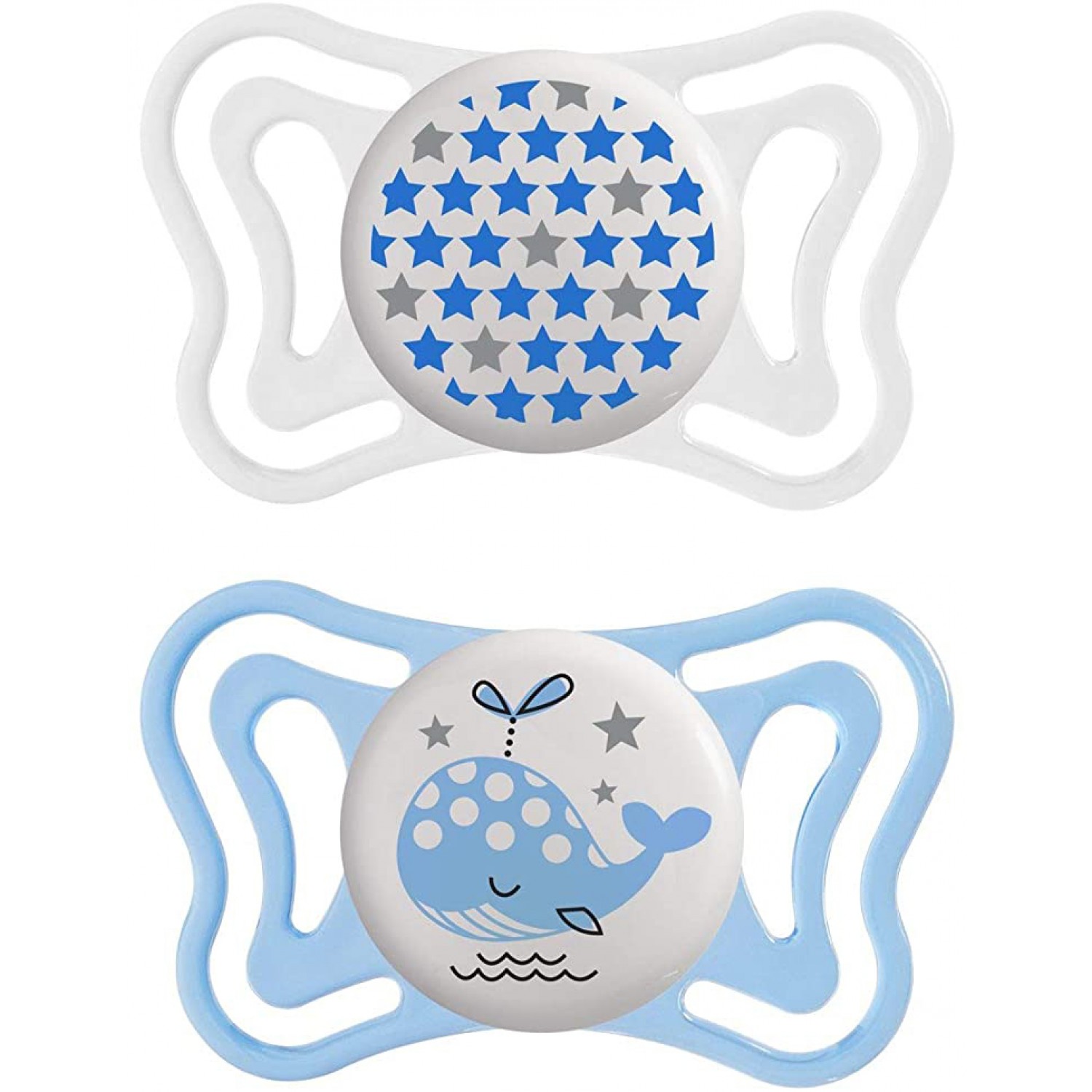 Chicco Physio Forma Light Glow Silikon Schnuller Blauwal 2-6 m Chicco Physio Forma Light Glow Silikon Schnuller Blauwal 2-6 m von CHICCO