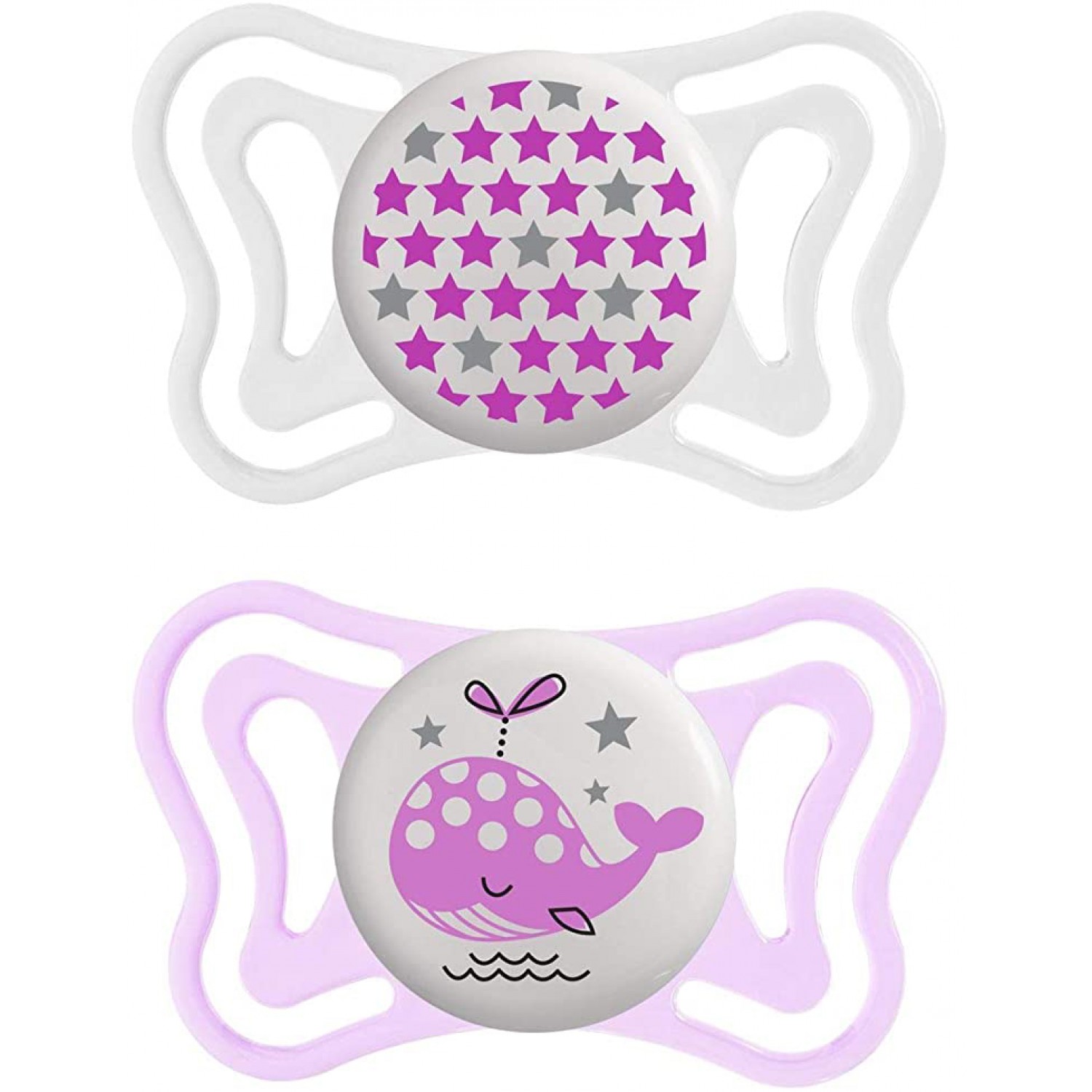 Chicco Physio Forma Light Glow Silikon Schnuller Pink Whale 2-6 m Chicco Physio Forma Light Glow Silikon Schnuller Pink Whale 2-6 m von CHICCO