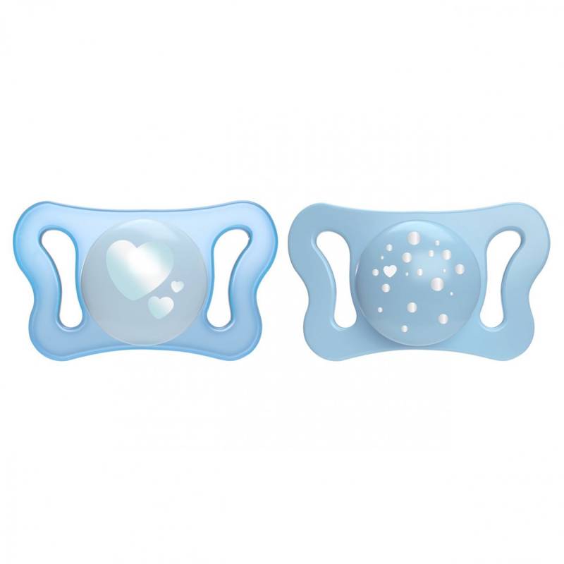 Chicco Physio Luftglühender Schnuller Gummi 2 PCS Grün 0-6m Chicco Physio Luftglühender Schnuller Gummi 2 PCS Grün 0-6m von CHICCO