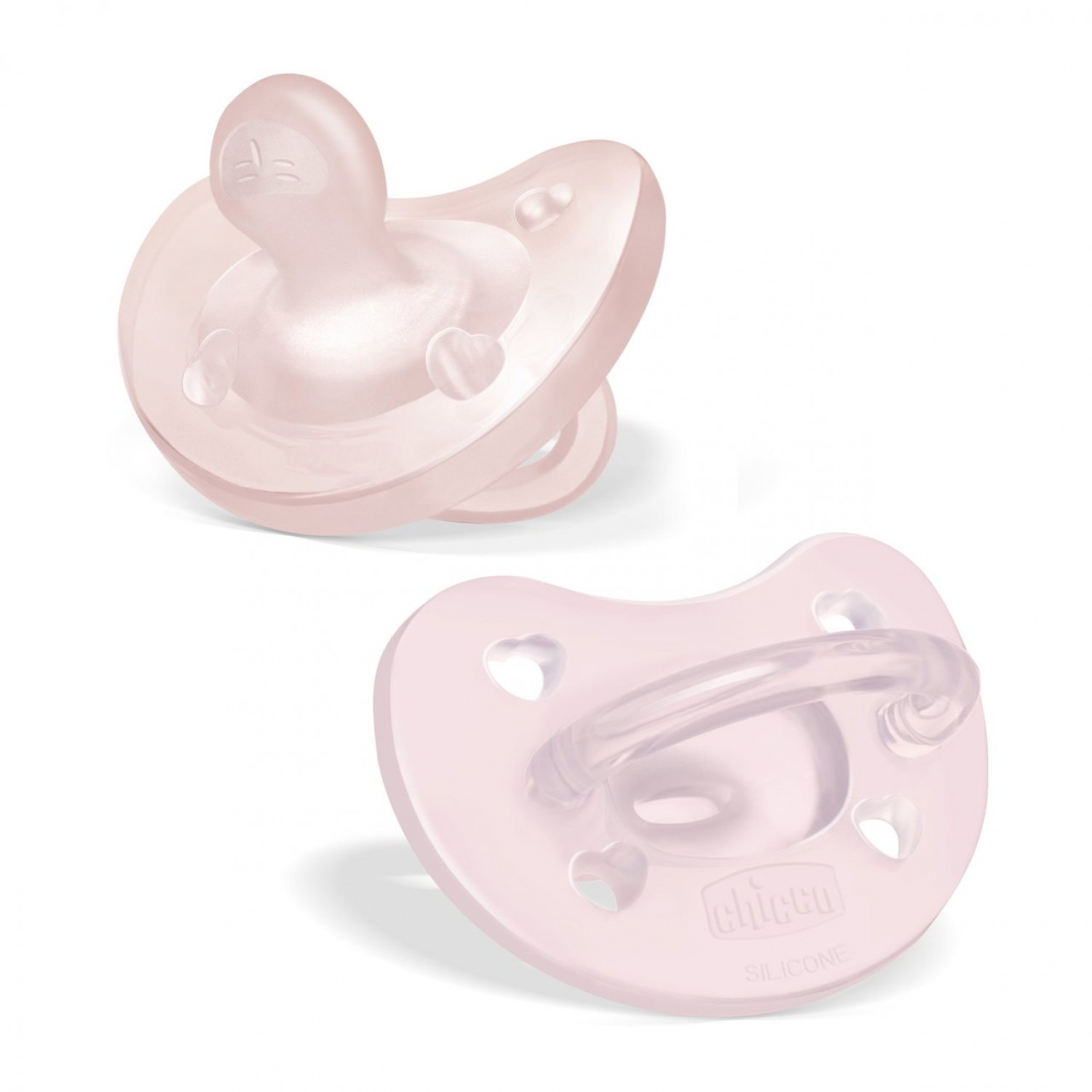Chicco Physio Silikonkautschuk 0-6m Transparent Pink 2Pz Chicco Physio Silikonkautschuk 0-6m Transparent Pink 2Pz von CHICCO