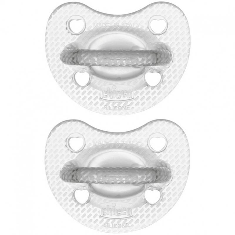 Chicco Physio Weichgummi Gummi 6-16m 2St von CHICCO