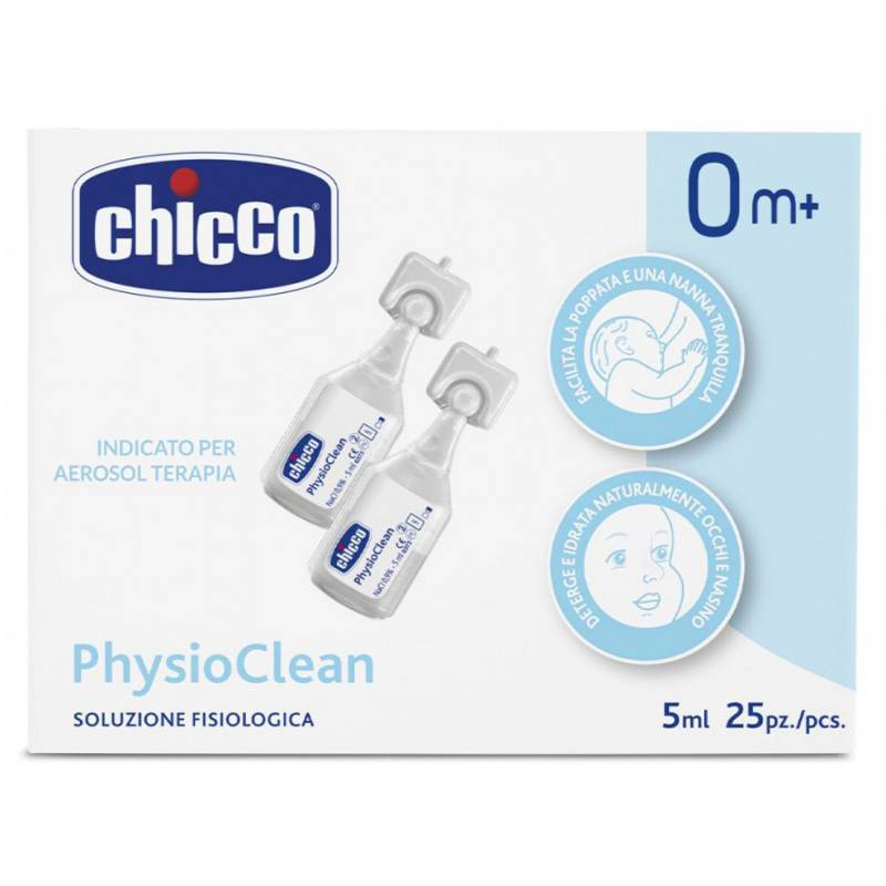 Chicco PhysioClean Physiologische Lösung 5 ML 25 Stk von CHICCO