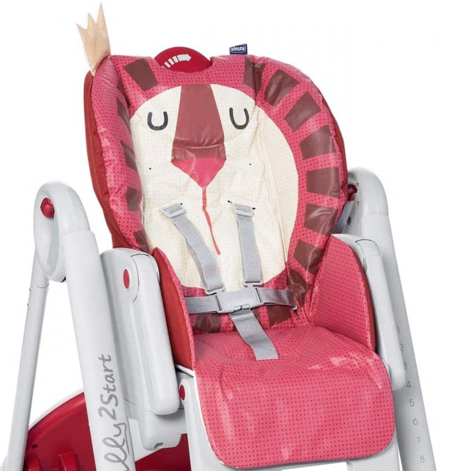Chicco Polly 2 Start Lion Hochstuhlbezug Chicco Polly 2 Start Lion Hochstuhlbezug von CHICCO