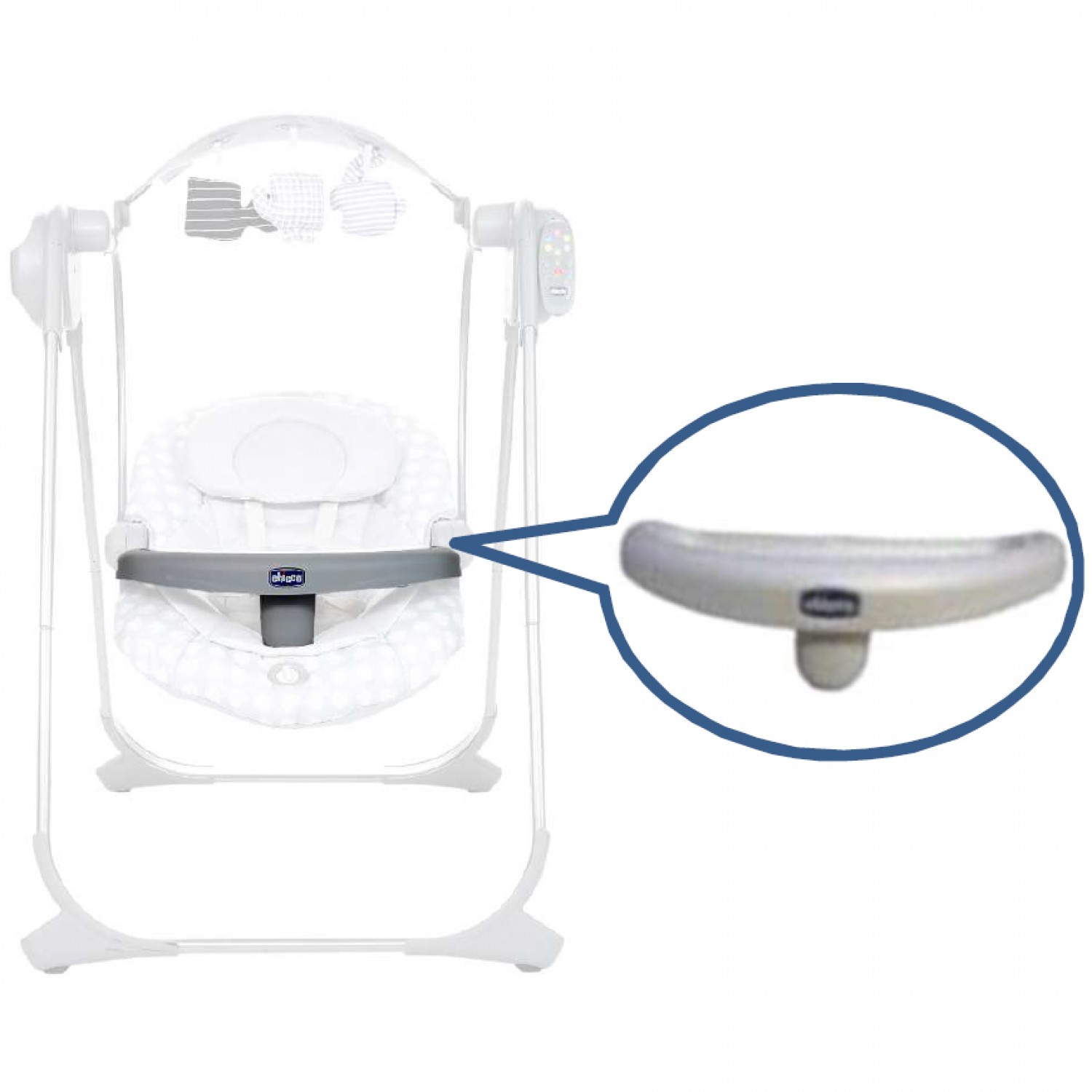 Chicco Polly Swing Up Schaukeltablett Chicco Polly Swing Up Schaukeltablett von CHICCO