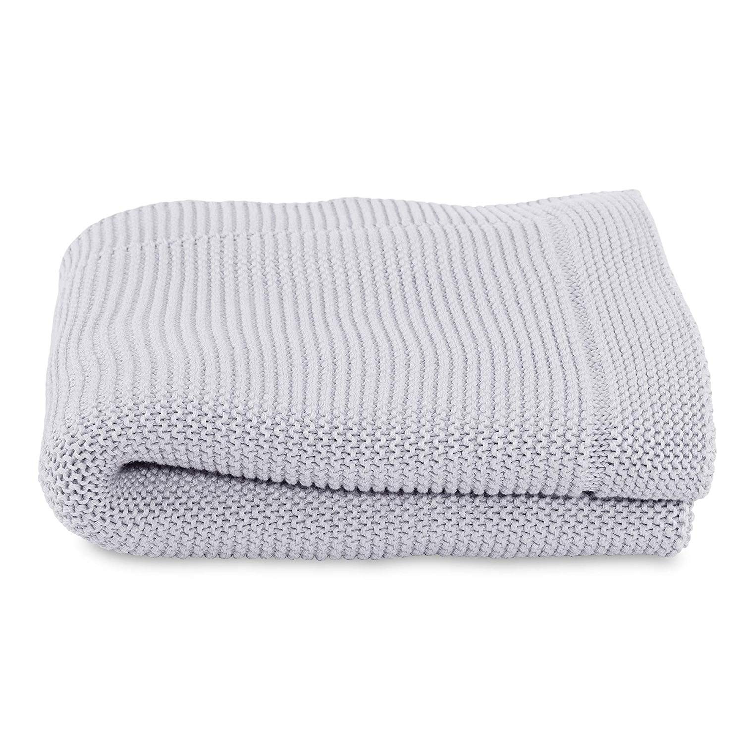 Chicco Strickdecke 100% Baumwolle Hellgrau Chicco Strickdecke 100% Baumwolle Hellgrau von CHICCO