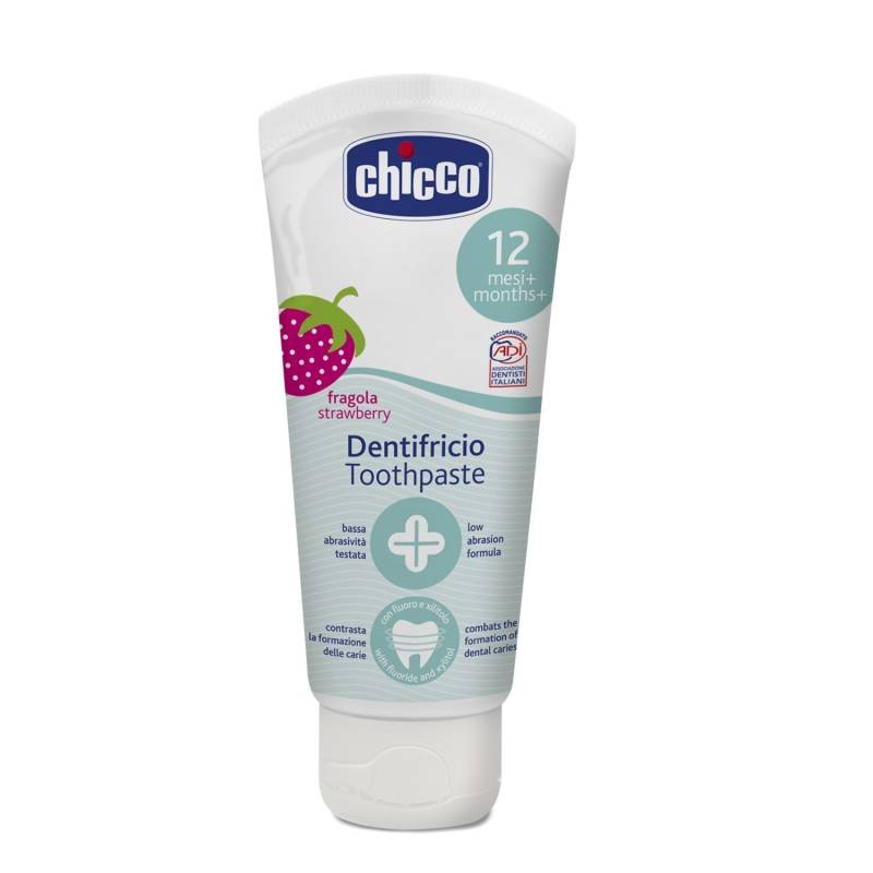 Chicco Zahnpasta Erdbeer-geschmack Mit Fluorid von CHICCO