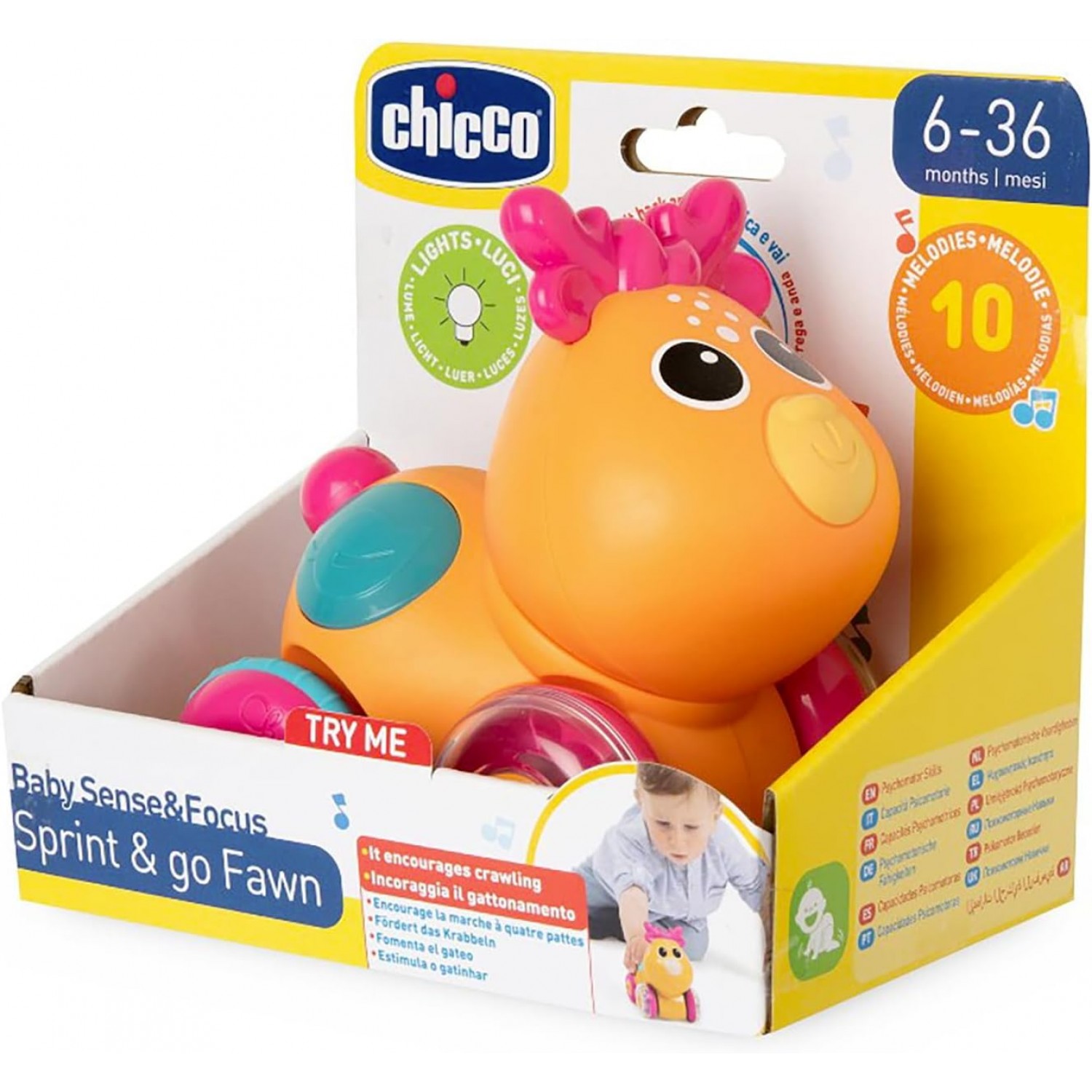 Gioco Chicco Cerbiatto Sprint&Go 6-36m Gioco Chicco Cerbiatto Sprint&Go 6-36m von CHICCO