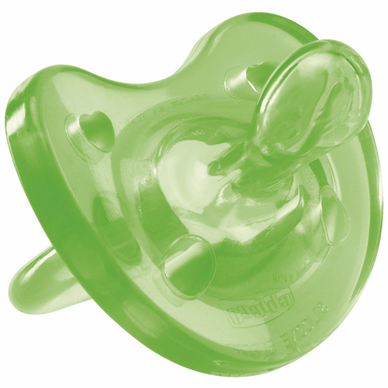 Gommotto Chicco Silikon Physio 16-36m Grün Gommotto Chicco Silikon Physio 16-36m Grün von CHICCO