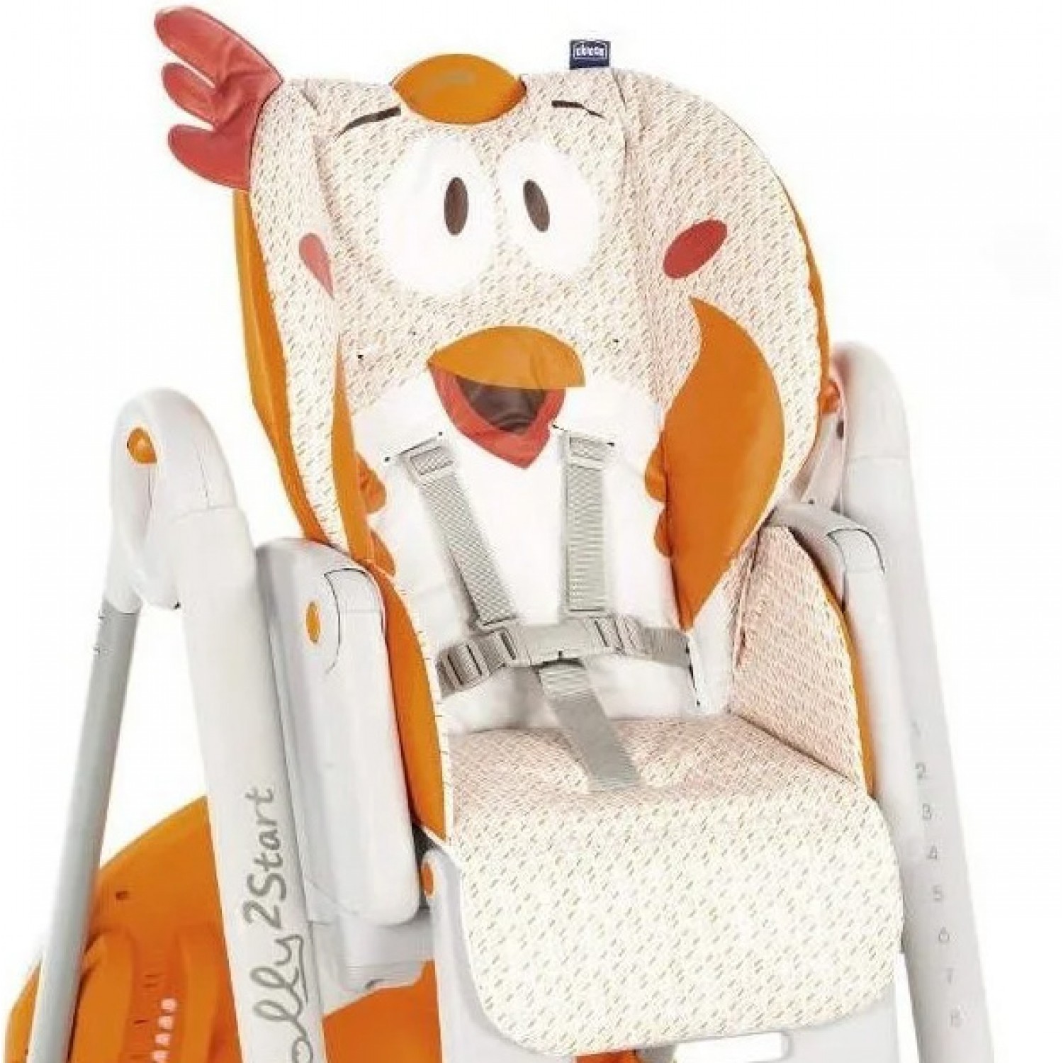 Hochstuhlbezug Chicco Polly 2 Start Fancy Chicken Hochstuhlbezug Chicco Polly 2 Start Fancy Chicken von CHICCO