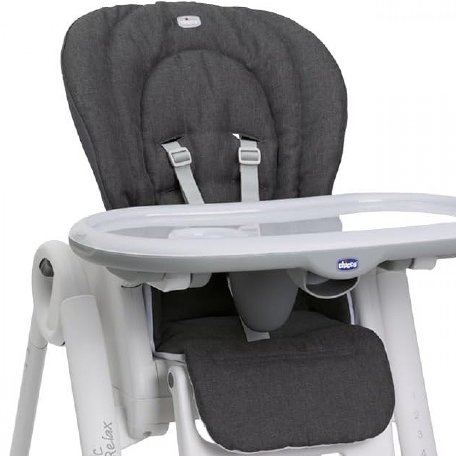 Hochstuhlbezug Chicco Polly Magic Relax Grey Melange von CHICCO