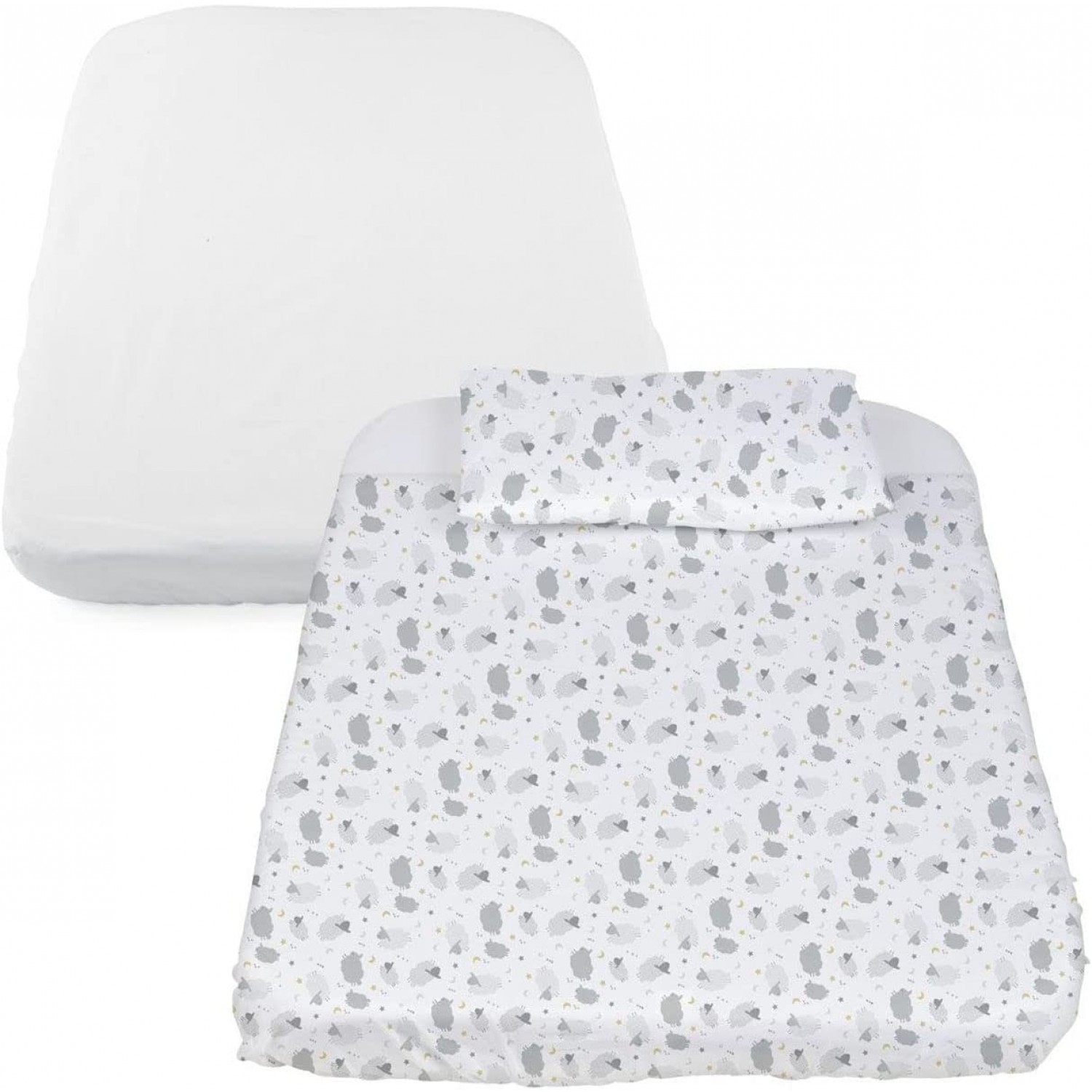 Set für Wiege Chicco Next 2 Me 3-tlg. Grey Sheep Set für Wiege Chicco Next 2 Me 3-tlg. Grey Sheep von CHICCO