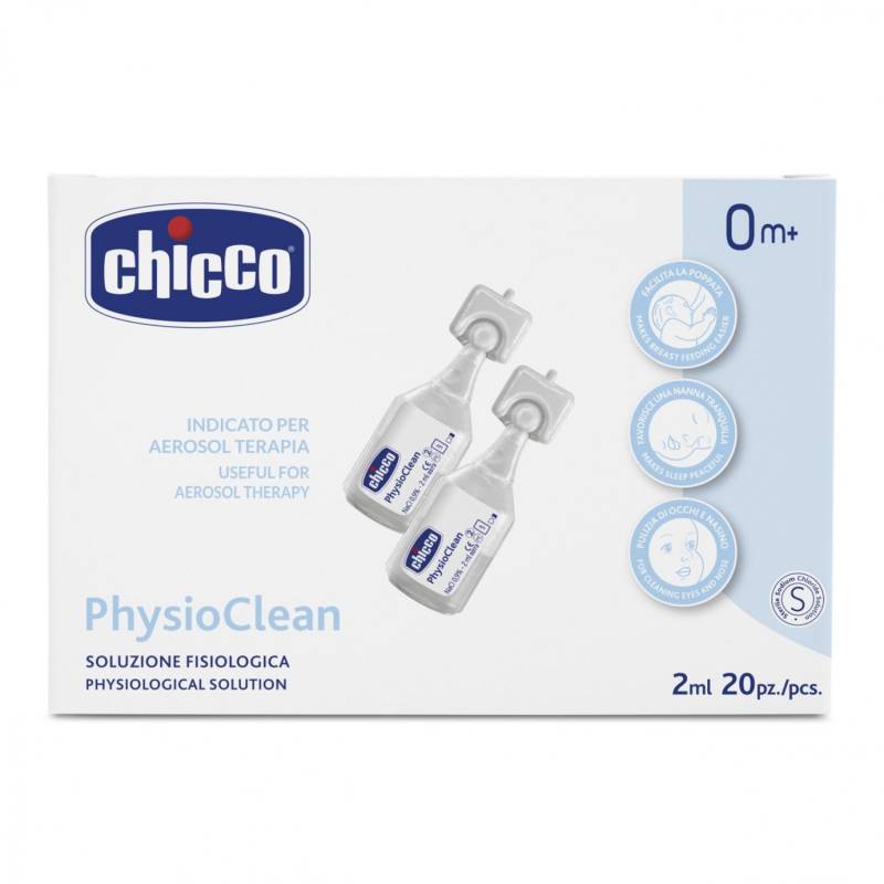 Soluzione Fisiologica Chicco PhysioClean 2 ML 20 Pz von CHICCO