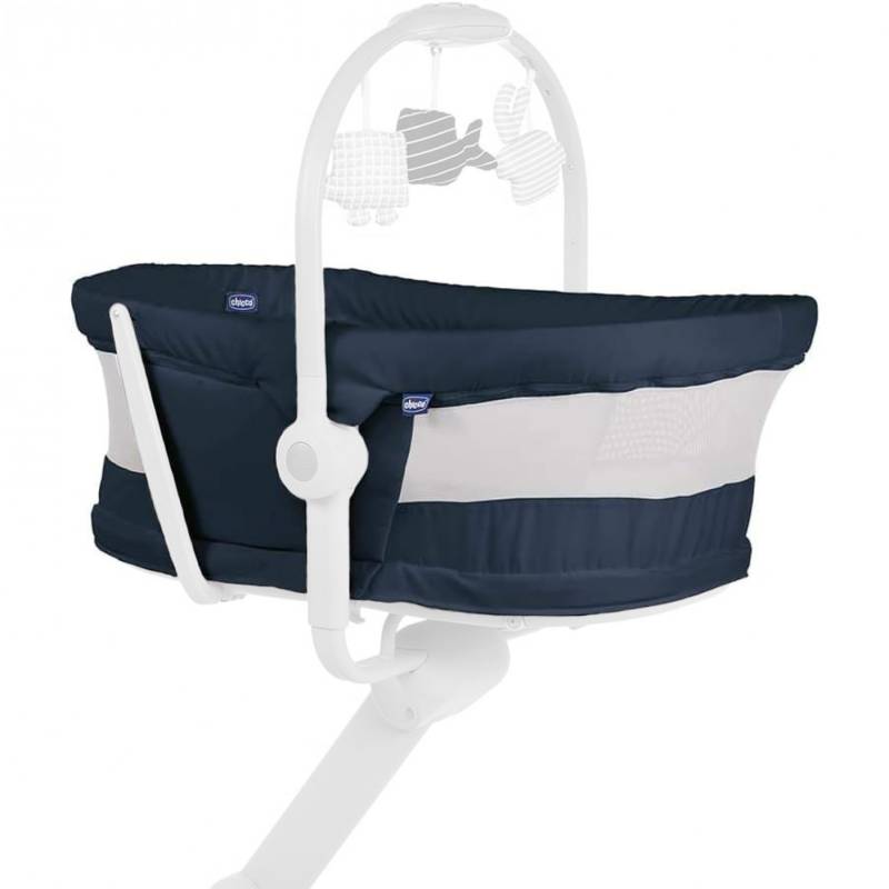 Textilbezug für Babybett Chicco Baby Hug 4 in 1 Air India Ink von CHICCO