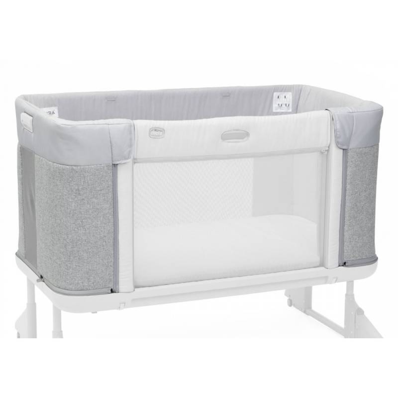 Textilbezug für Chicco Next2Me Forever Kinderbett Ash Grey von CHICCO