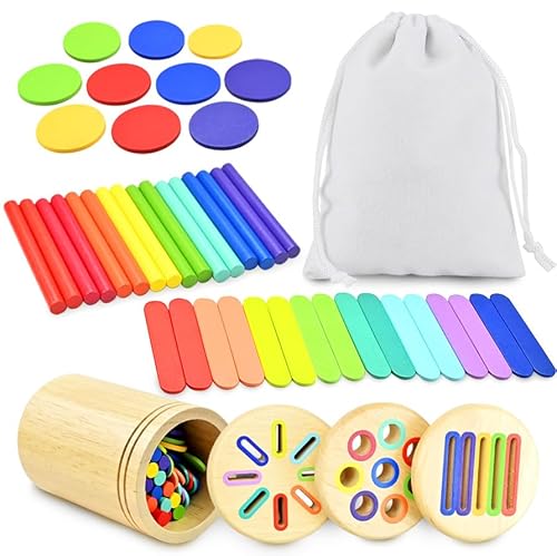 CHICHI:OÜ Montessori Spielzeug ab 3 4 5 Jahre, 3-in-1 Holz Sortierspiel Kinder, Baby Farbe Sortierspiel, Kleinkind Sensorik Motorikspielzeug ab 3 4 5 Jahr, Lernspielzeug Sensorik Kleinkinder CHICHI:OÜ Montessori Spielzeug ab 3 4 5 Jahre, 3-in-1 Holz Sortierspiel Kinder, Baby Farbe Sortierspiel, Kleinkind Sensorik Motorikspielzeug ab 3 4 5 Jahr, Lernspielzeug Sensorik Kleinkinder von CHICHI:OÜ