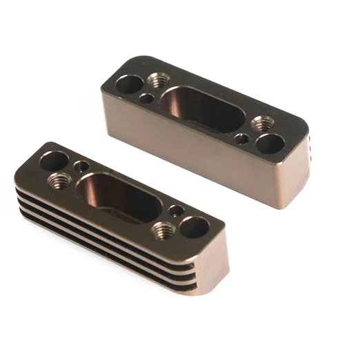 CHICHIYANG Motorhalterungen aus Aluminiumlegierung, 2 Stück, für Kyosho 1/8 MP9 MP10 IF430 CHICHIYANG Motorhalterungen aus Aluminiumlegierung, 2 Stück, für Kyosho 1/8 MP9 MP10 IF430 von CHICHIYANG