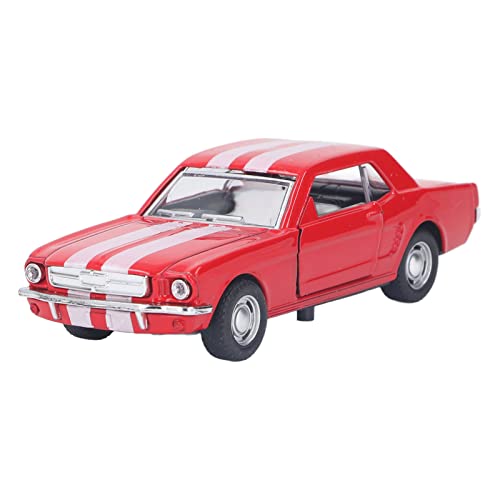 CHICIRIS 1 Stück Solide Legierung Retro Auto Modell Tragbare Klassische Auto Spielzeug Mit Offenen Türen Für Kinder Sammler (Rot) von CHICIRIS