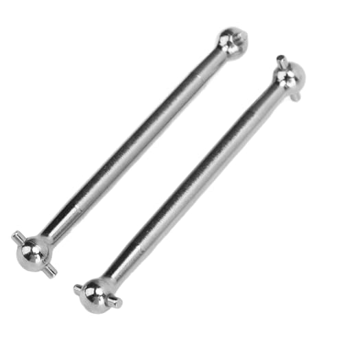 CHICIRIS 2 PCS RC Antriebswelle, RC -Antriebswelleersatz für 124008 124010 mit Haltbarer Eisenkonstruktion für eine Effiziente Stromübertragung von CHICIRIS