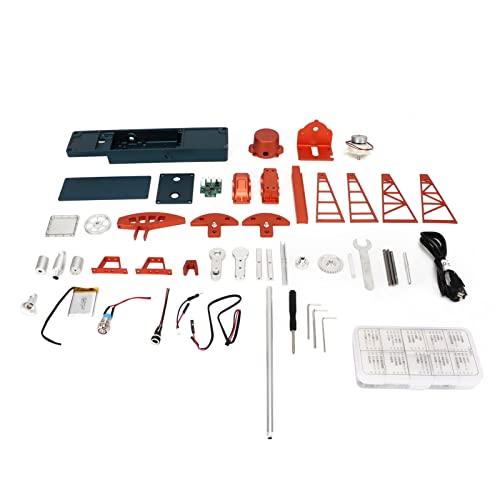 CHICIRIS 3D Metall Oil Pumping Unit Model Bildungsspielzeug für Eltern - -Interaktion Ölpumpmaschinenmodell Kit für Wissenschaftsbegeisterte und von CHICIRIS