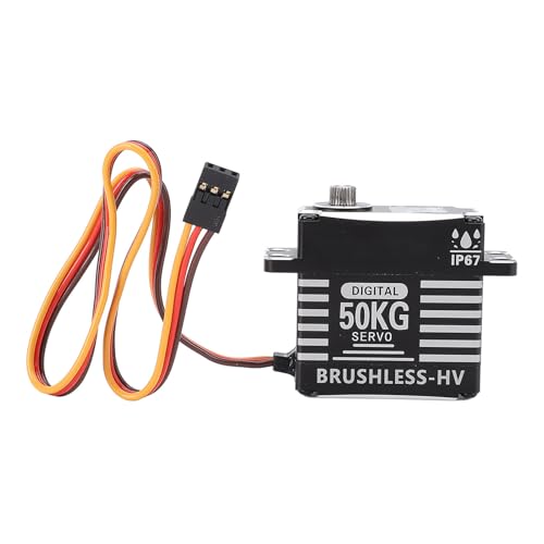 CHICIRIS 50 Kg Bürstenloser Servo Hoher Torsion Wasserdicht mit 180 Grad Potentiometer für RC -Auto -Roboterdüsen für Geschlossenes Rad CHICIRIS 50 Kg Bürstenloser Servo Hoher Torsion Wasserdicht mit 180 Grad Potentiometer für RC -Auto -Roboterdüsen für Geschlossenes Rad von CHICIRIS