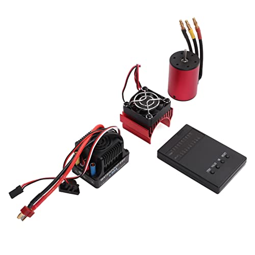 CHICIRIS 5200KV Bürstenloser Motorsatz mit 60A ESC-Kühlkörper und Programmierkarte für 1:10 RC-Car, RC-Motor ESC-Kühlkörper und Programmierkartensatz, Wasserdichtes Aluminium-Design mit CHICIRIS 5200KV Bürstenloser Motorsatz mit 60A ESC-Kühlkörper und Programmierkarte für 1:10 RC-Car, RC-Motor ESC-Kühlkörper und Programmierkartensatz, Wasserdichtes Aluminium-Design mit von CHICIRIS
