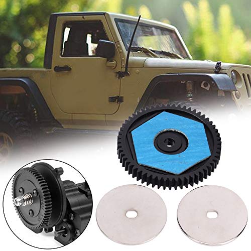 CHICIRIS 56T Spurgetriebe 13T Motorgetriebe Set für SCX10 RC-Auto-Hochleistungszubehör mit Präzisions-Schnitt-Design für Einen Reibungslosen Ruhigen Betrieb CHICIRIS 56T Spurgetriebe 13T Motorgetriebe Set für SCX10 RC-Auto-Hochleistungszubehör mit Präzisions-Schnitt-Design für Einen Reibungslosen Ruhigen Betrieb von CHICIRIS