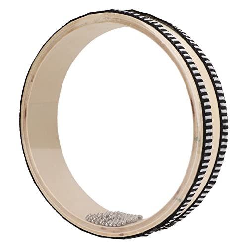 CHICIRIS Ahornwellenperlentrommeln für Musikinstrument Percussion: Ozeantrommel Natürliche Farbe von CHICIRIS