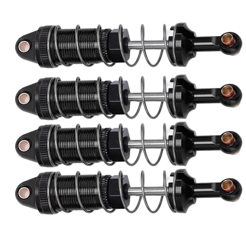 CHICIRIS Aluminium -Stoßdämpferdämpfer -Verbesserung Einstellbare Weichheit Easy Installation Mode Design für MN128 MN86 G500 1/12 RC Auto mit Premium Legierungskonstruktion (Ti) von CHICIRIS