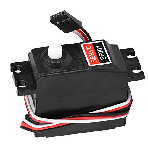 CHICIRIS Analoges Servo mit Kunststoffgetriebe für HSP 94105 94106 94166 1/10 RC -Auto, Sanvo mit Effizientem Effizientem Stromrauschen von CHICIRIS