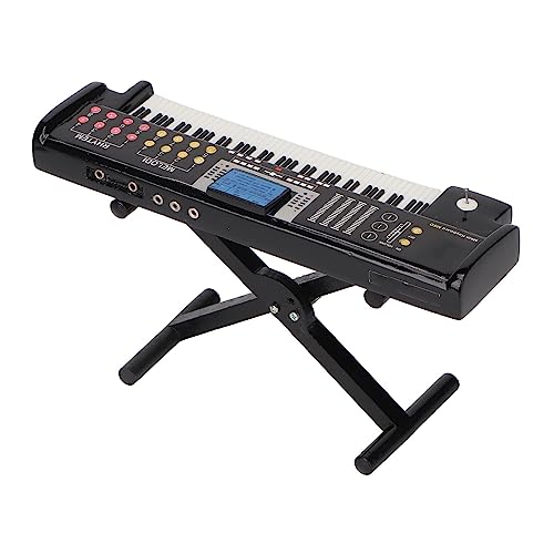 CHICIRIS Attraktive Dollhouse Elektronische Orgel Exquisite Holz Mini Model für Musikliebhaber, für Musikfestival Dekoration von CHICIRIS