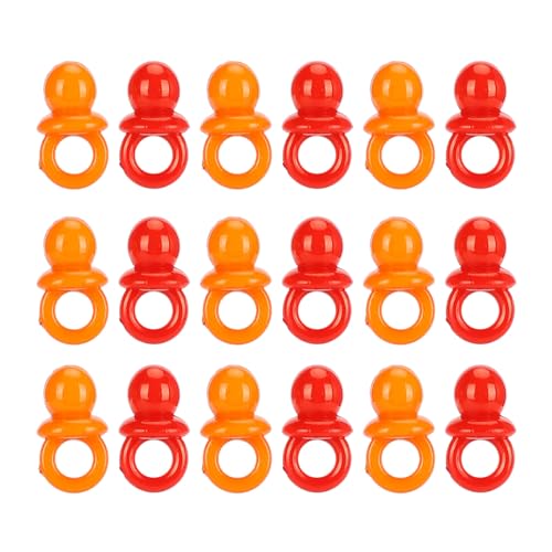 CHICIRIS Baby Taufe Acrylpeppler 100pcs Mini -Farbspielzeug für Geburtstagsfeierdekoration (Echte Farbfarbe gemischte Farbe) von CHICIRIS