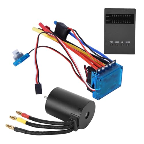 CHICIRIS Bürstenloser Regler mit 3650-Motor, 50.000 Maximale Spannung, 45 A/60 A/80 A/120 A Verfügbar, für 1/10 RC-Car, Legierungsmaterial, Hohe Wattzahl, Maximale Ampere 56 A, Maximale CHICIRIS Bürstenloser Regler mit 3650-Motor, 50.000 Maximale Spannung, 45 A/60 A/80 A/120 A Verfügbar, für 1/10 RC-Car, Legierungsmaterial, Hohe Wattzahl, Maximale Ampere 56 A, Maximale von CHICIRIS