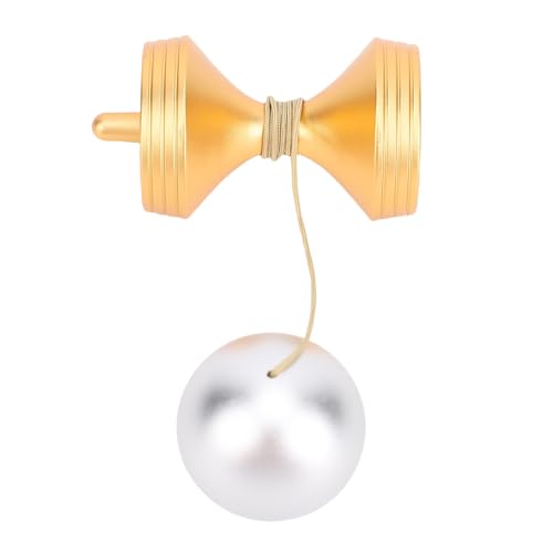 CHICIRIS Drehungspersonalspielzeug, Tragbares Legierungsschreibtischspielzeug für Büro (Gold) von CHICIRIS