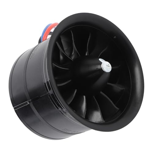 CHICIRIS EDF 80 Mm 12 Flügel Elektrischer Impeller 3000 W 6S 2000 KV 3,43 Kg Schub Effiziente Hohe Robustheit für RC-Jet-Flugzeuge von CHICIRIS