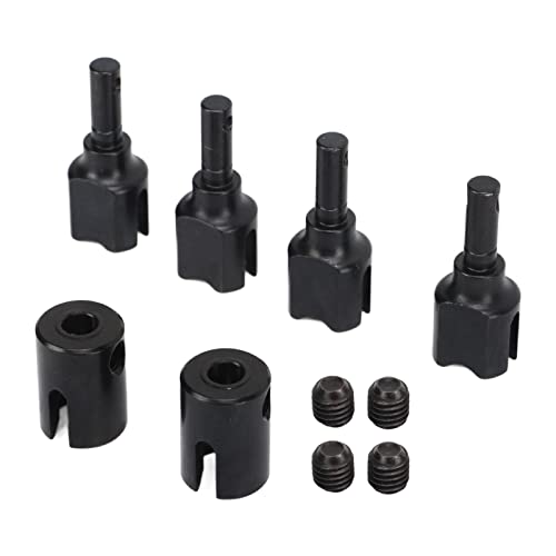 CHICIRIS Effizientes Kraftübertragungssystem aus RC Diff Outdrive Differentialschnitt RC Stabil für Autos ARRMA 1/7 1/8 RC verbessert die Haltbarkeit (schwarz) von CHICIRIS