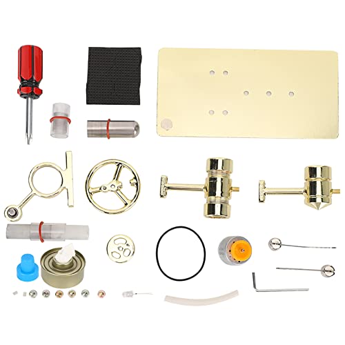 CHICIRIS Externe Verbrennungsmodellmodell Lernspielzeug für Klassenzimmer Demonstration Requisiten Edelstahlmaterial CHICIRIS Externe Verbrennungsmodellmodell Lernspielzeug für Klassenzimmer Demonstration Requisiten Edelstahlmaterial von CHICIRIS