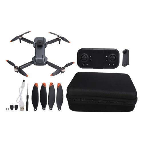 CHICIRIS Faltbare Drohne, 1080p Drohnenkamera (6 Kanal Gyroscopic Control WiFi -Konnektivität für Luftfotografie und Anfänger) (1 Batterie) von CHICIRIS