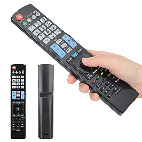CHICIRIS Fernbedienung für AKB72914048 TV, 33 Fuß Entfernung, Schwarzes ABS -Material, Kompatibel mit TV -Modell [Leicht, tragbar] für Zuschauer von CHICIRIS