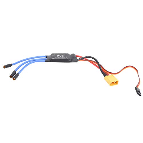 CHICIRIS Flugzeug-Drehzahlregler, Hochwertige elektronische Komponenten Brushless ESC, Elektrolytkondensator für Hubschrauber RC Fernbedienung Drohne von CHICIRIS