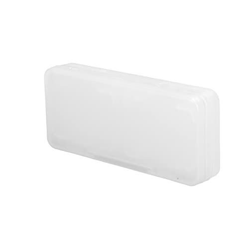CHICIRIS Game Cards Case Tragbare PP-Speicherbox für 4-in-1-Spielhalter für Liebhaber Transparentes Weißes Material (Vier-Karten-Box transparent weiß) von CHICIRIS