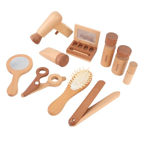 CHICIRIS Holz -up -Spielzeug vor, up Kit Kleinkind für Mädchen mit Haartrockner Mirror Kreativ Spielen. CHICIRIS Holz -up -Spielzeug vor, up Kit Kleinkind für Mädchen mit Haartrockner Mirror Kreativ Spielen. von CHICIRIS