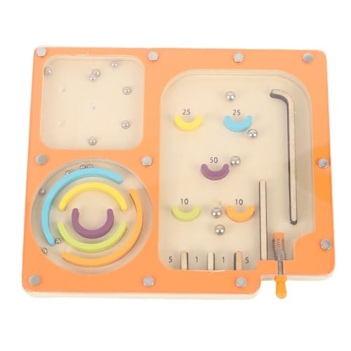 CHICIRIS Holzflipper Labyrinth Game Handheld Interactive Lern Spielzeug Pinball Labyrinth Brettspiel für mit Maple Wood Ball für Familieninteraktion Frühes Lernen CHICIRIS Holzflipper Labyrinth Game Handheld Interactive Lern Spielzeug Pinball Labyrinth Brettspiel für mit Maple Wood Ball für Familieninteraktion Frühes Lernen von CHICIRIS