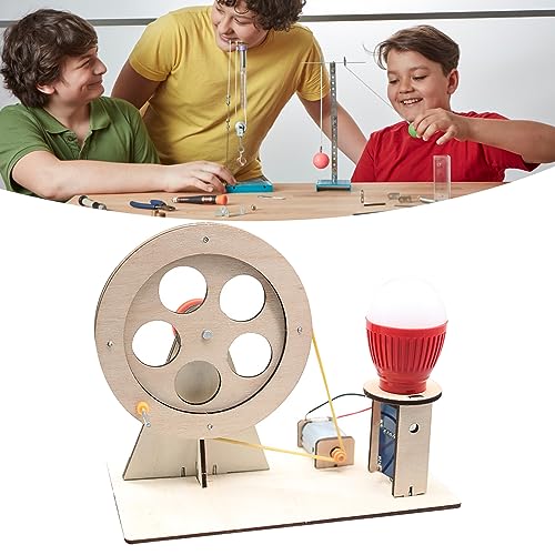 CHICIRIS Holzgenerator Projekte Handbuch Wissenschaft Experiment Kit, Bildungsspielzeug für Jungen Mädchen CHICIRIS Holzgenerator Projekte Handbuch Wissenschaft Experiment Kit, Bildungsspielzeug für Jungen Mädchen von CHICIRIS