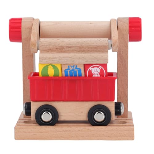 CHICIRIS Holzstrecke Expansions -Set Rotierende Grabber -Eisenbahnspielzeugzubehör für Mädchen mit Kokomelon Spielzeugen, die mit Großen Marken Kompatibel Sind von CHICIRIS