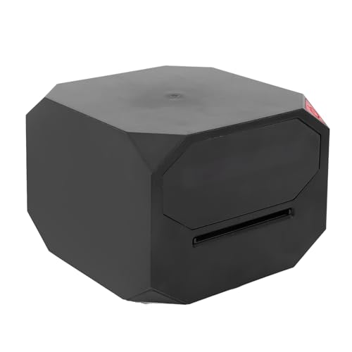 CHICIRIS Karten -Mischung, Automatischer Kartenhändler Ruhiger Wiederaufladbarer Batteriebetriebener Händler für Familienpartyspiele 360 180 Grad Deal (Black) von CHICIRIS