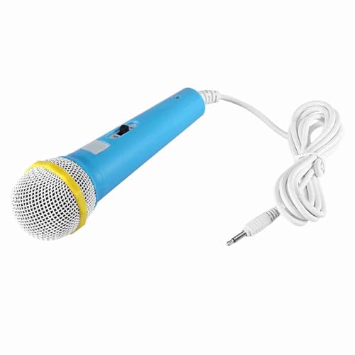 CHICIRIS Kindermikrofon für mit Langem Dienst, Magisches Spielzeugmikrofon, Großartige [Musikliebhaber, Unterhaltung, (Blue) von CHICIRIS