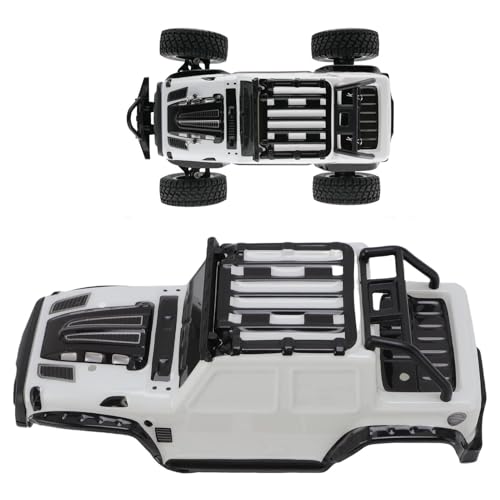 CHICIRIS Körperschale Pass für SCY 16103 RC -Auto weiß Kühles Fernbedienungssteuerfahrzeug Körperhülle Zubehör von CHICIRIS