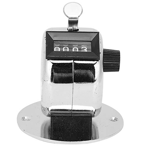 CHICIRIS Kompakte Handpresse-Zähler 4-stelliger Mini-Handschalter Zum Empfang von Waren Am Terminal, Klare Lesung, Langer Lebensdauer von CHICIRIS